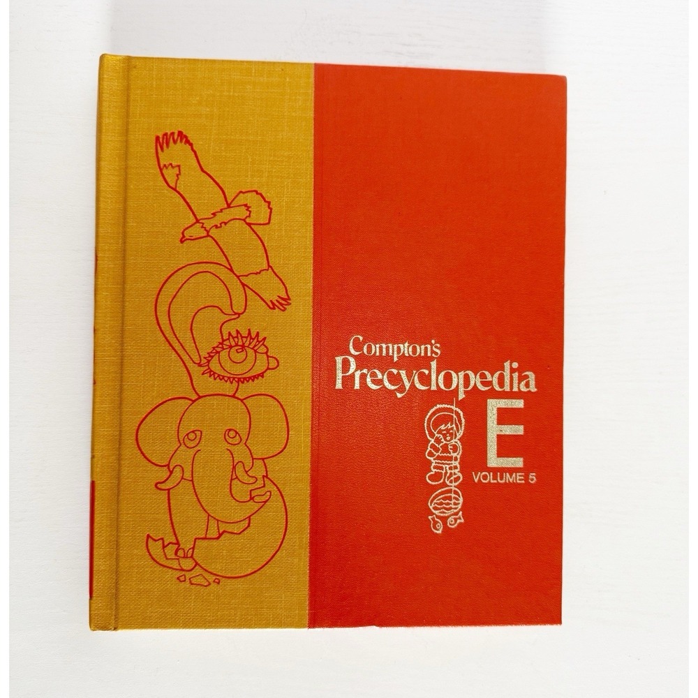 Compton's Precyclopedia E Volume 5 1985, 1977 Encyclopedia Britannica